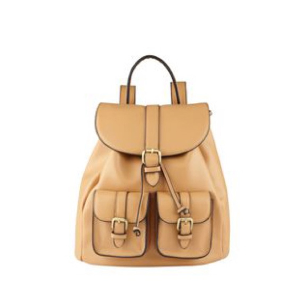 Hibou beige backpack